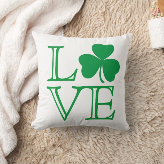 シャムロック愛枕 クッション (ブランケット)