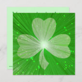 シャムロック招待状 招待状 (正面/裏面)