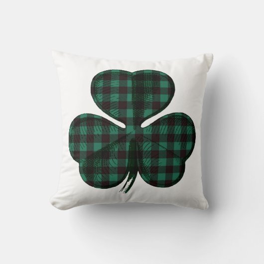 シャムロック枕 – St patricks day クッション (正面)