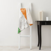 シャムロック模様のアイルランド国旗 シェルパブランケット (インサイチュ)