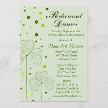 シャムロック水玉模様結婚ズリハーサルディナー2