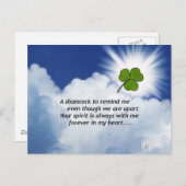 シャムロック記念碑 ポストカード (正面/裏面)