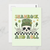 シャムロック転がと ポストカード (正面/裏面)