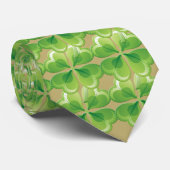 シャムロック金ゴールドアイルランド聖パトリック結婚タイ ネクタイ (ロール)