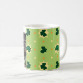 シャムロック3/17St patricks day コーヒーマグカップ (正面右)