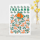 シャムロック&その他 カード (黄色い花)