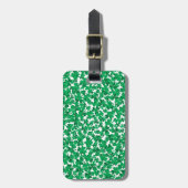シャムロック、アイルランド、アイルランド語があること誇りを持ったなアイルランド語 ラゲッジタグ (正面縦)