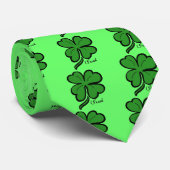 シャムロック/アイルランド ネクタイ (ロール)