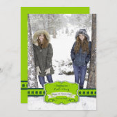 シャムロック ウィッシュ フォト カード (正面/裏面)