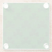 シャムロック ガラスコースター (裏面)