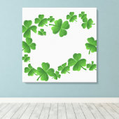 シャムロック キャンバスプリント (インサイチュ (ウッドフロア))