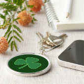 シャムロック キーチェーン (側面)