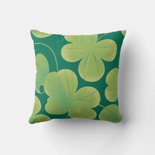 シャムロック クッション (裏面)