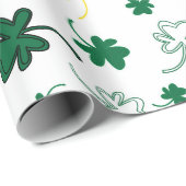 シャムロック・セント・パトリックの日 ラッピングペーパー (ロールコーナー)