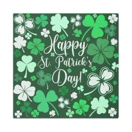 シャムロック・セント・パトリック メタルプリント