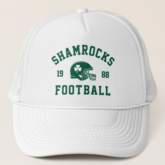 シャムロック フットボール キャップ (正面)
