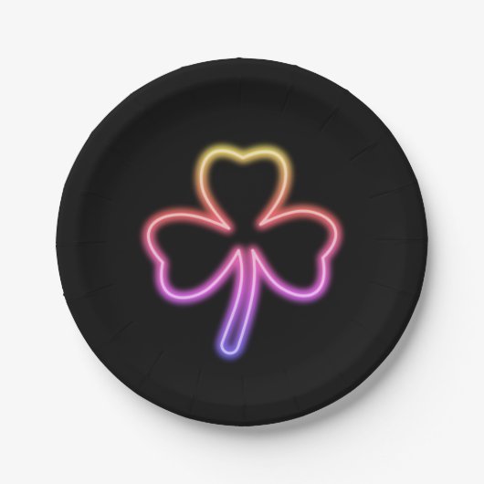 シャムロック ペーパープレート (正面)