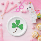 シャムロック ペーパープレート (パーティー)