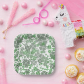 シャムロック ペーパープレート (パーティー)