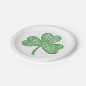 シャムロック ペーパープレート (アングル)