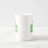 シャムロック ボーンチャイナマグカップ (正面)