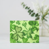 シャムロック – ポストカード招待状 インビテーションポストカード (スタンド正面)