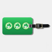 シャムロック ラゲッジタグ (正面横)