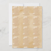 シャムロック&レプレシャンサンパトリックの日パーティー 招待状 (裏面)