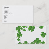 シャムロック 名刺 (正面/裏面)