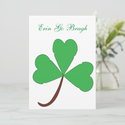 シャムロック 招待状 (スタンド正面)