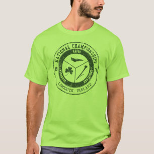 シャムロック、紙、Shillelagh選手権 Tシャツ