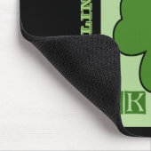 シャムロック。音楽テーマセントパトリックの日カスタム マウスパッド (コーナー)