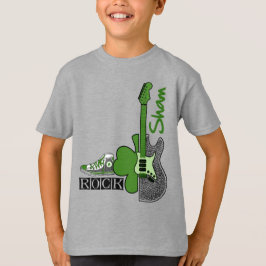 シャムロック。音楽テーマ聖パトリックの日 Tシャツ