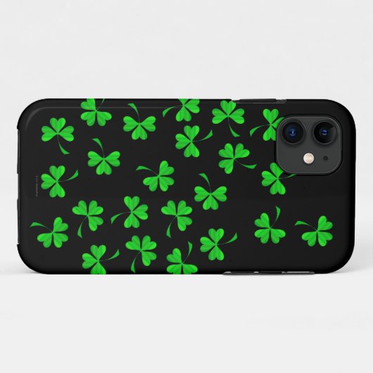 シャムロック Case-Mate iPhoneケース (裏面(横))