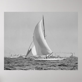 シャムロックIIIアメリカ杯決勝1903年 ポスター