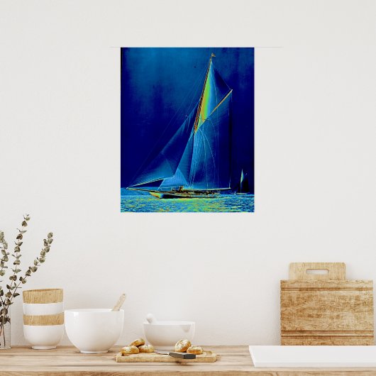 シャムロックIII 1903 ポスター (キッチン)