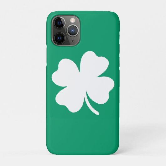 シャムロックSt patricks dayアイルランド Case-Mate iPhoneケース (裏)