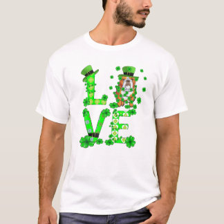 シャムロックSt patricks dayダビング Tシャツ