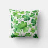 シャムロックSt patricks day クッション (正面)