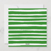 シャムロミニマルックSt patricks day シーズンカード (裏面)