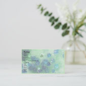 シャムロ感じックの幸運！テンプレート 名刺 (スタンド正面)