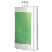 シャムロ白熱［赤熱］光を放つックス フラスク (左)