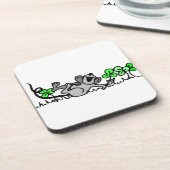 シャムロ遊ックのネズミ コースター (左側)