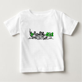 シャムロ遊ックのネズミ ベビーTシャツ
