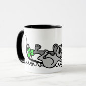 シャムロ遊ックのネズミ マグカップ (正面左)