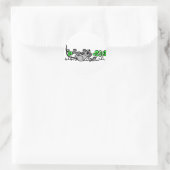 シャムロ遊ックのネズミ ラウンドシール (バッグ)