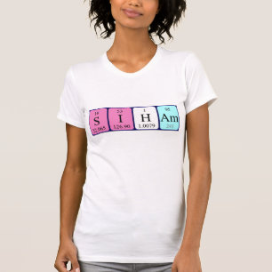 シャム周期表名のシャツ Tシャツ