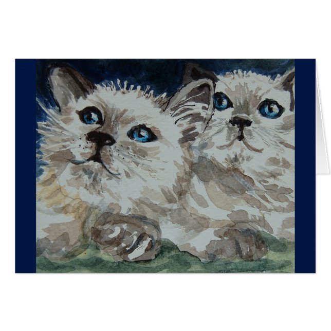 シャム子猫 (正面横)