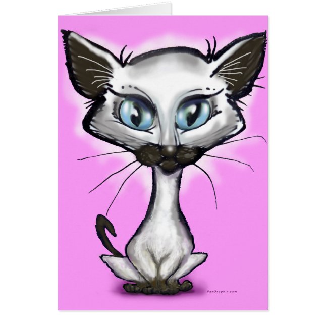 シャム子猫 (正面)