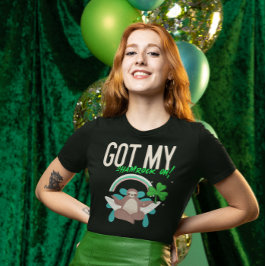 シャム得ロックだ!聖パトリックの日向けユーモア トライブレンドTシャツ